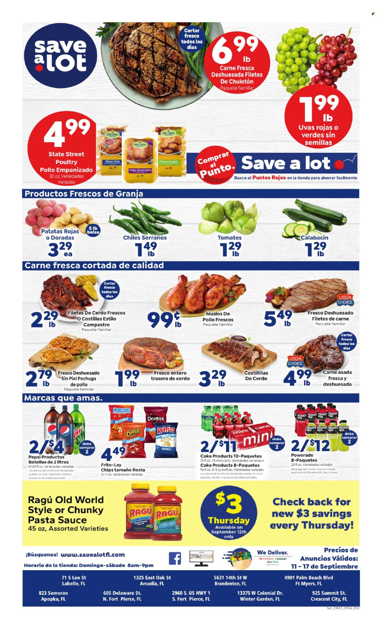 Save a Lot ad - 09/11/2024 - 09/17/2024. Page 2