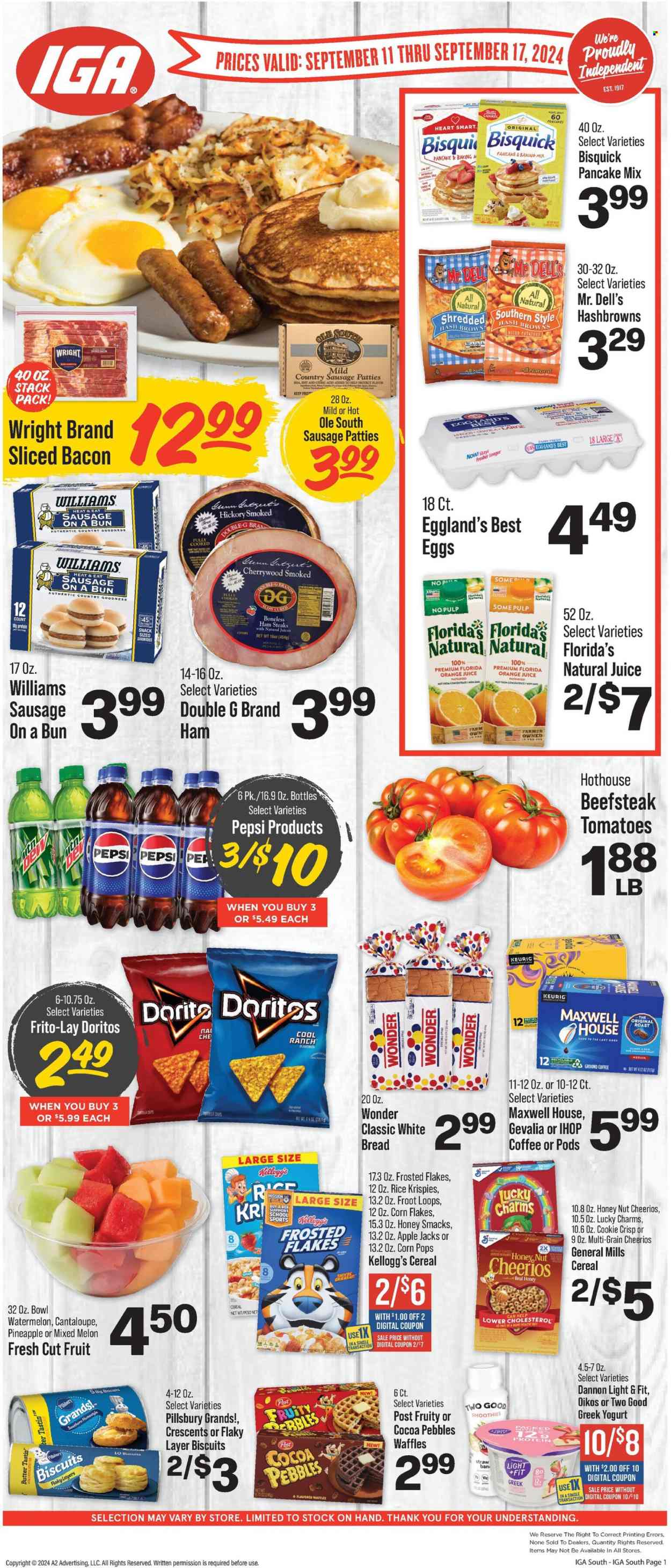 IGA ad - 09/11/2024 - 09/17/2024. Page 1