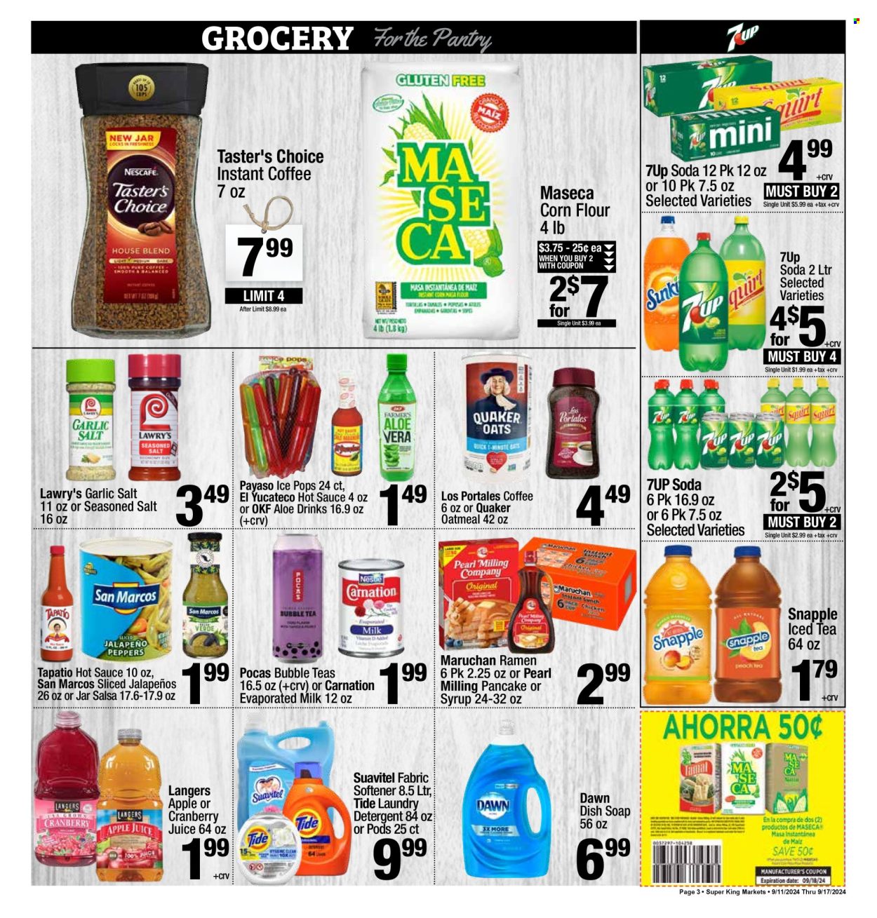 Super King Markets ad - 09/11/2024 - 09/17/2024. Page 3