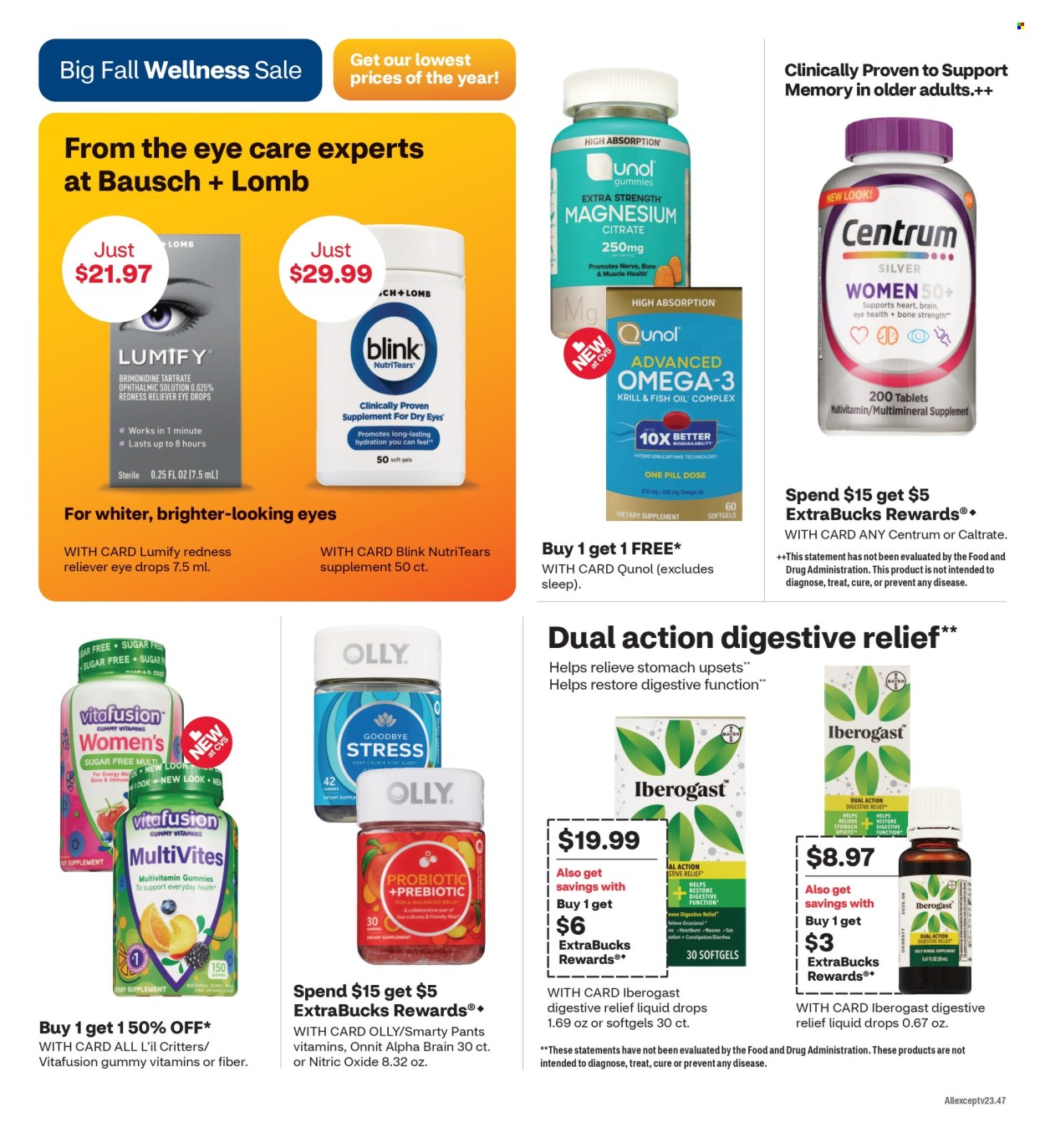 CVS Pharmacy ad - 09/15/2024 - 09/21/2024. Page 5