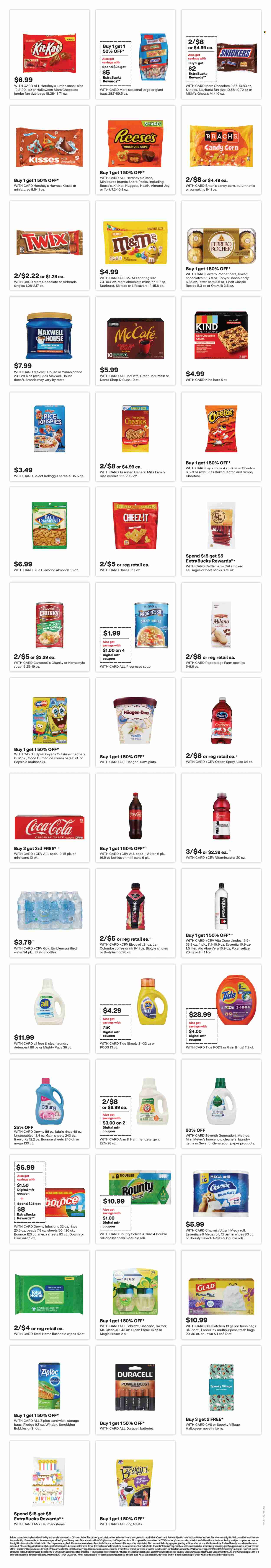 CVS Pharmacy ad - 09/15/2024 - 09/21/2024. Page 17