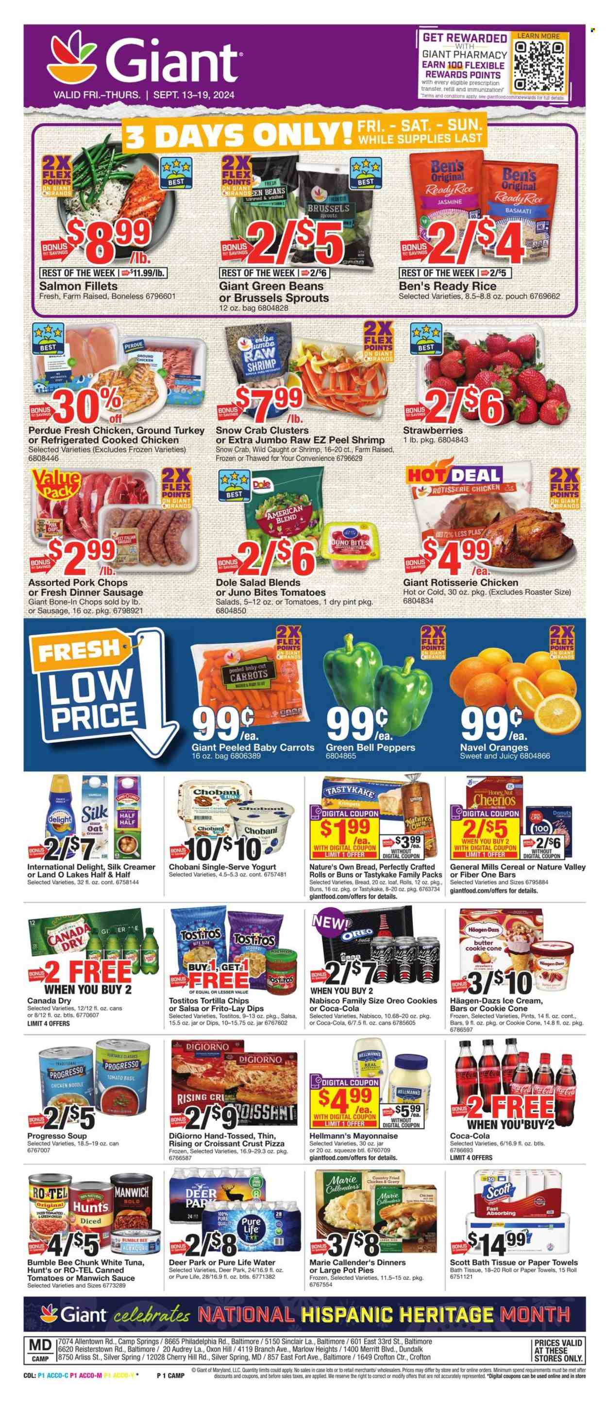 Giant Food ad - 09/13/2024 - 09/19/2024. Page 1
