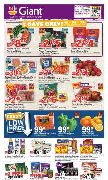 Giant Food Flyer - 09/13/2024 - 09/19/2024.