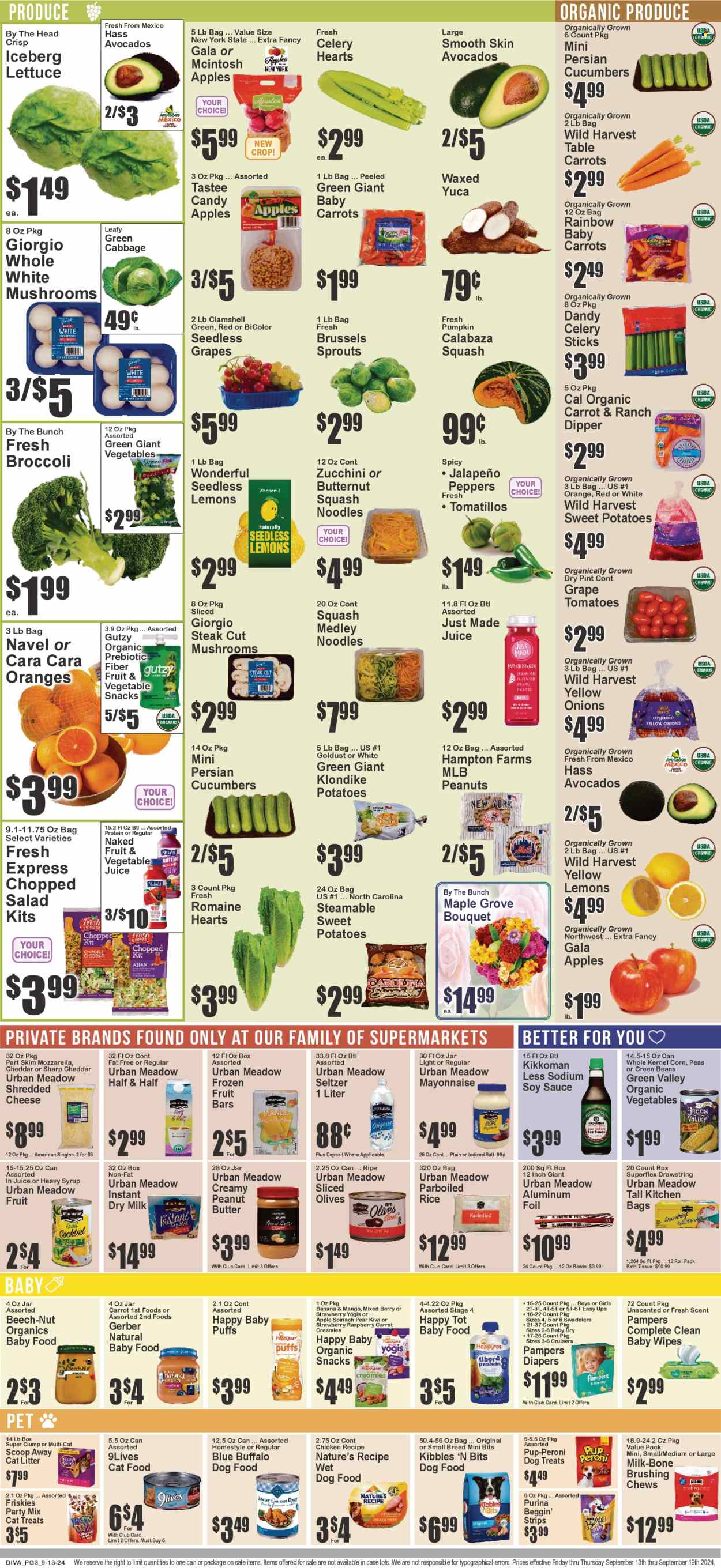 Key Food ad - 09/13/2024 - 09/19/2024. Page 3
