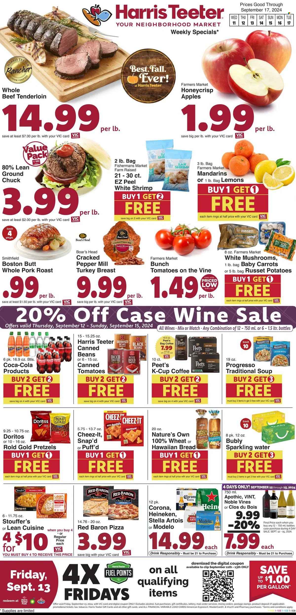 Harris Teeter ad - 09/11/2024 - 09/17/2024. Page 1