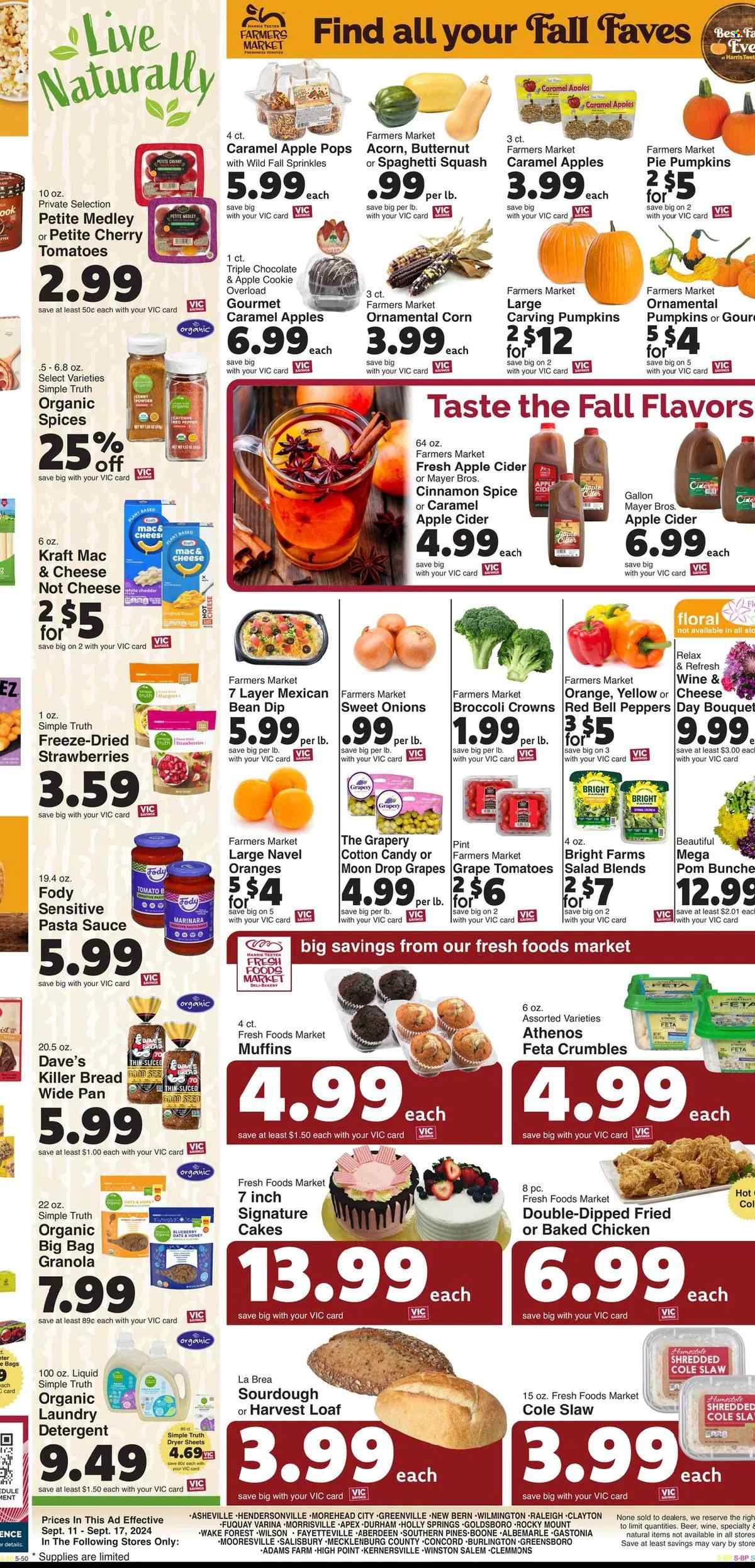 Harris Teeter ad - 09/11/2024 - 09/17/2024. Page 8