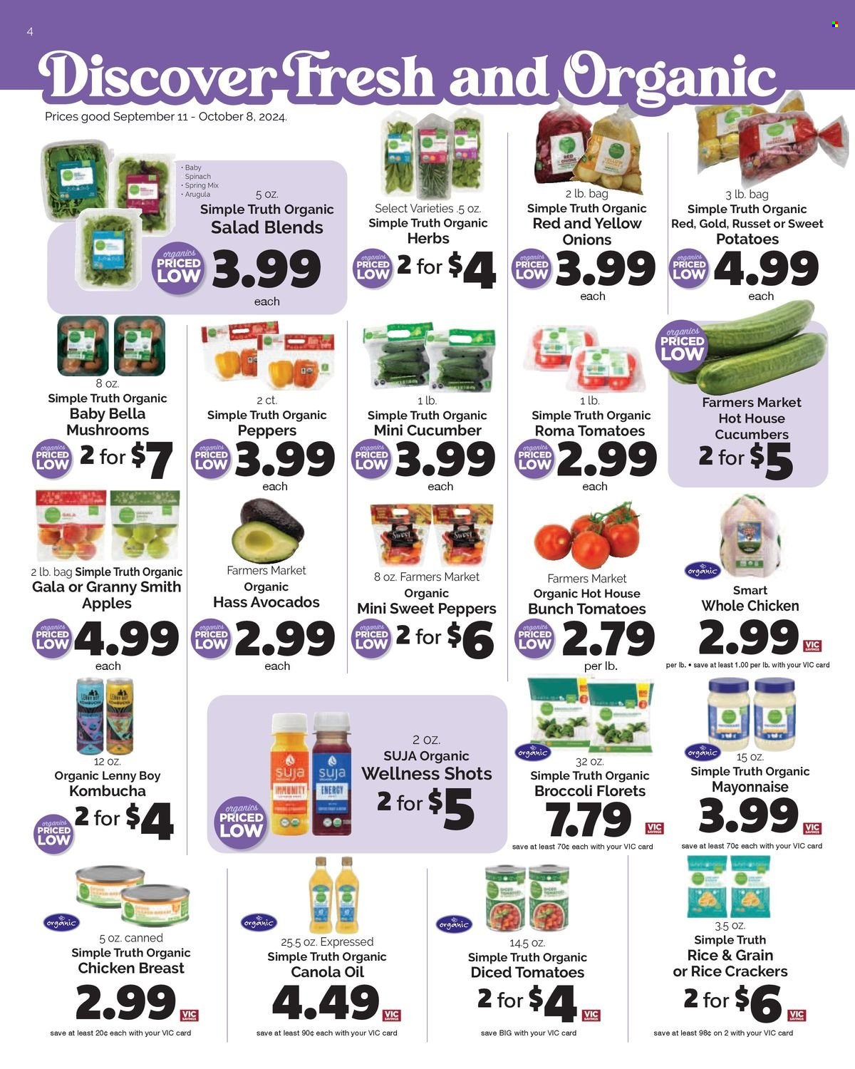Harris Teeter ad - 09/11/2024 - 10/08/2024. Page 4