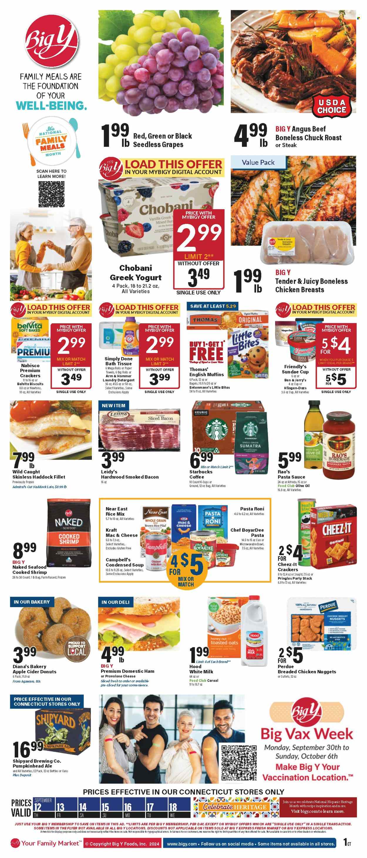 Big Y ad - 09/12/2024 - 09/18/2024. Page 1