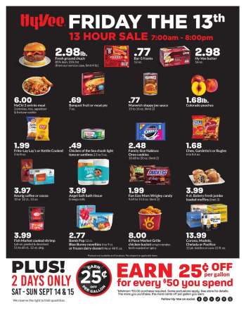Hy-Vee Flyer - 09/13/2024 - 09/13/2024.