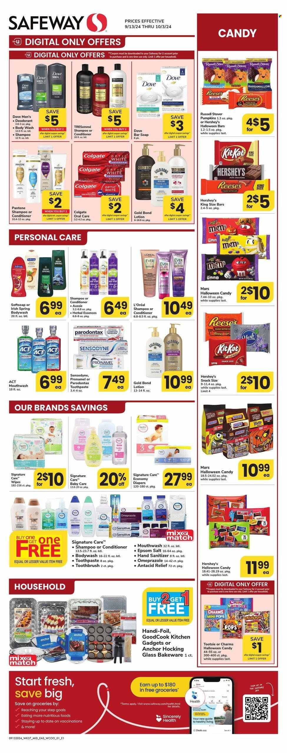 Safeway ad - 09/13/2024 - 10/03/2024. Page 1