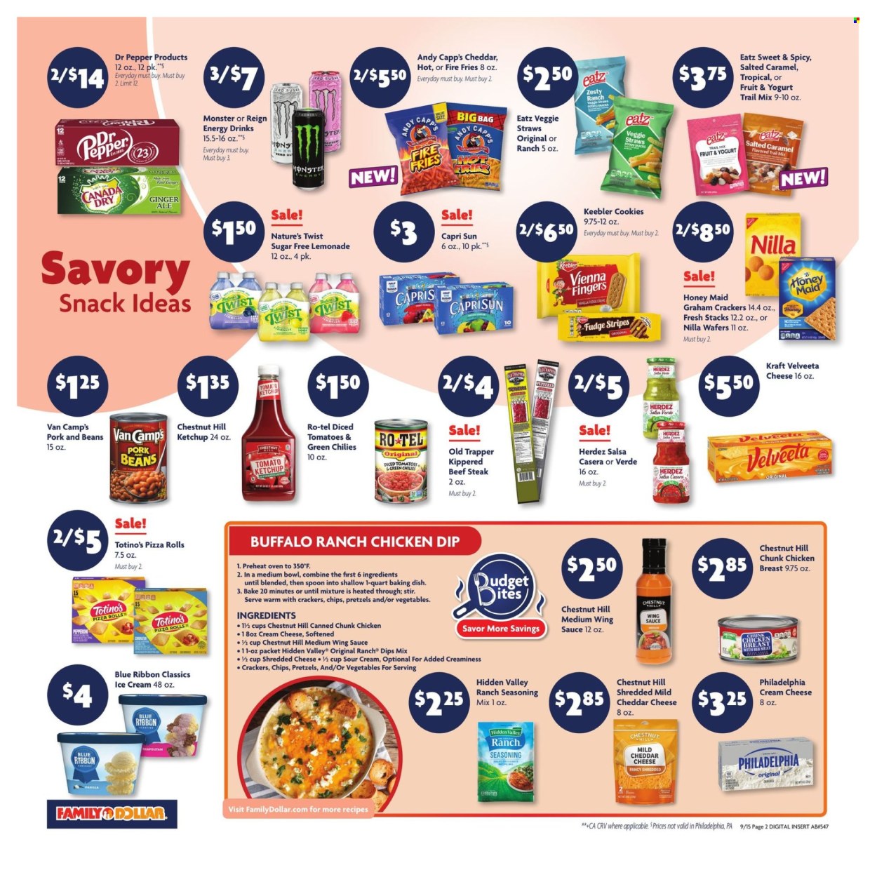 Family Dollar ad - 09/15/2024 - 09/21/2024. Page 2
