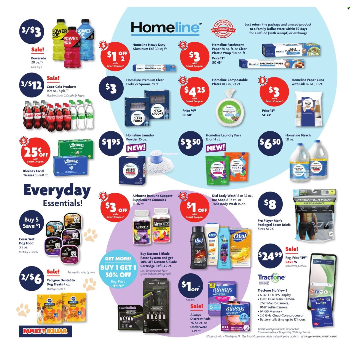 Family Dollar ad - 09/15/2024 - 09/21/2024. Page 5