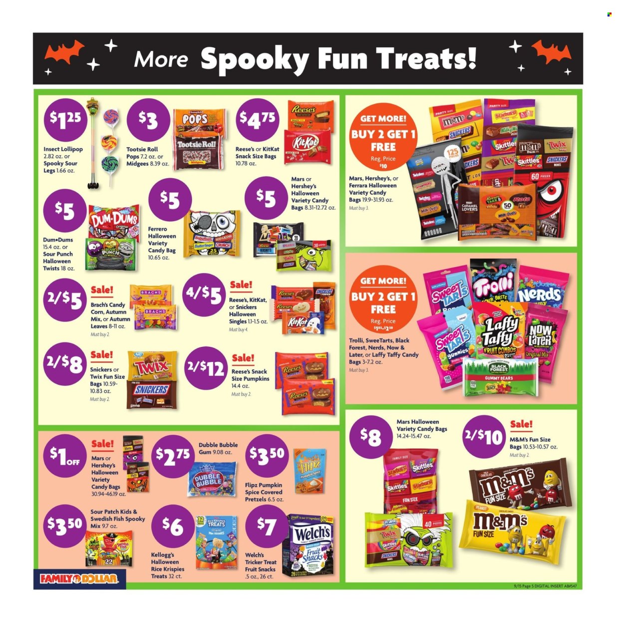 Family Dollar ad - 09/15/2024 - 09/21/2024. Page 6