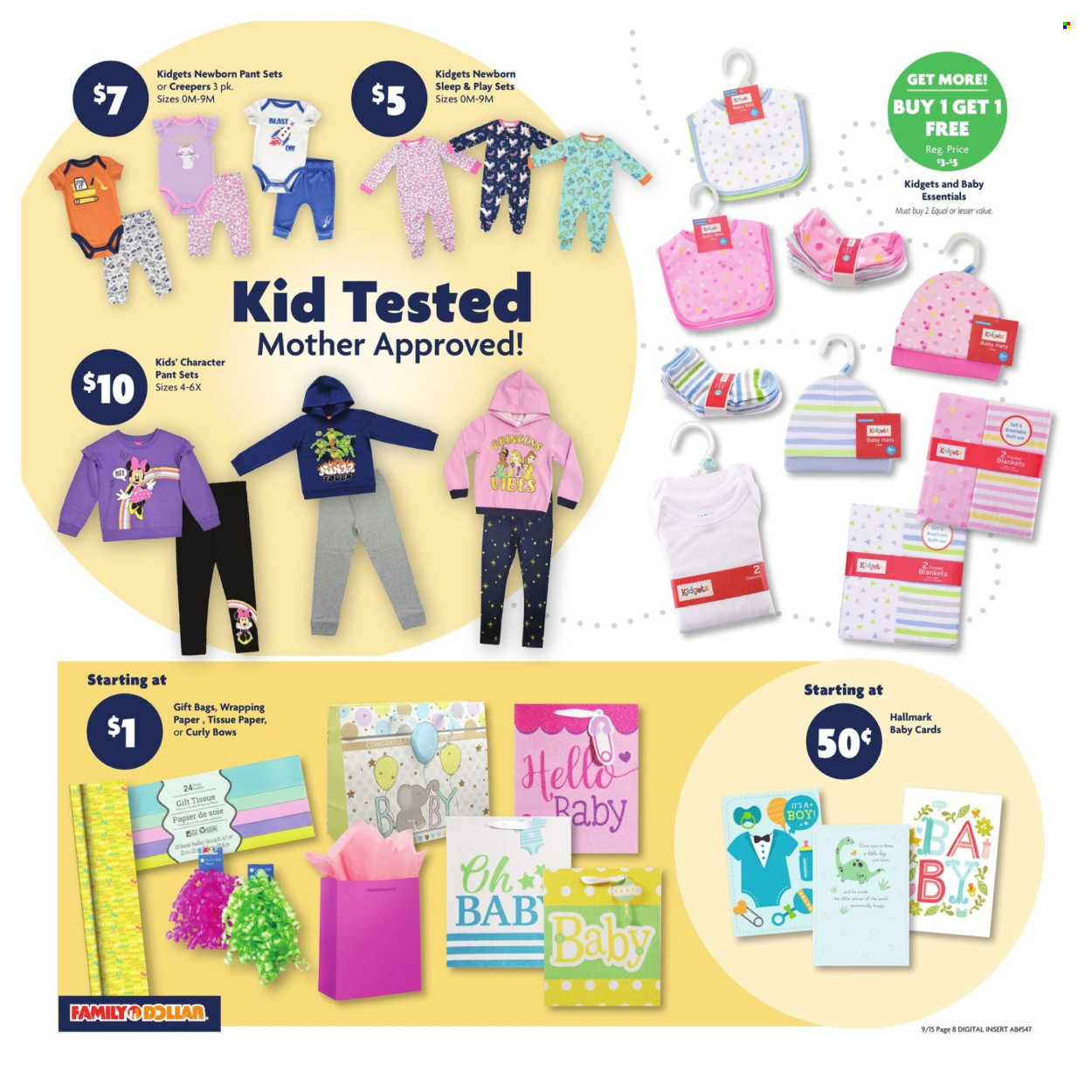 Family Dollar ad - 09/15/2024 - 09/21/2024. Page 9