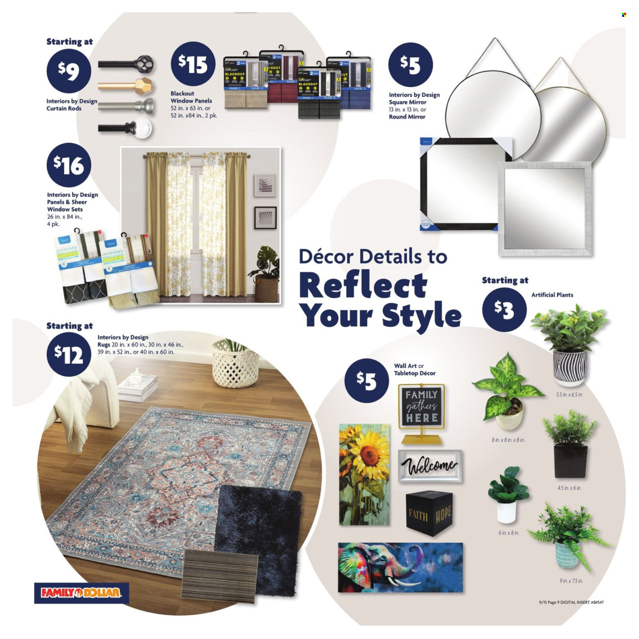 Family Dollar ad - 09/15/2024 - 09/21/2024. Page 10