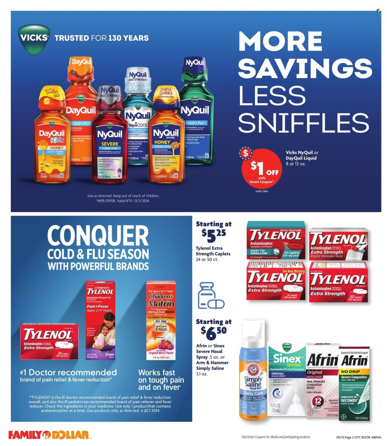 Family Dollar ad - 09/15/2024 - 12/01/2024. Page 2