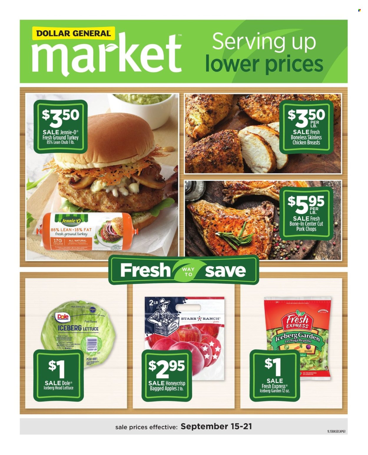 Dollar General ad - 09/15/2024 - 09/21/2024. Page 1