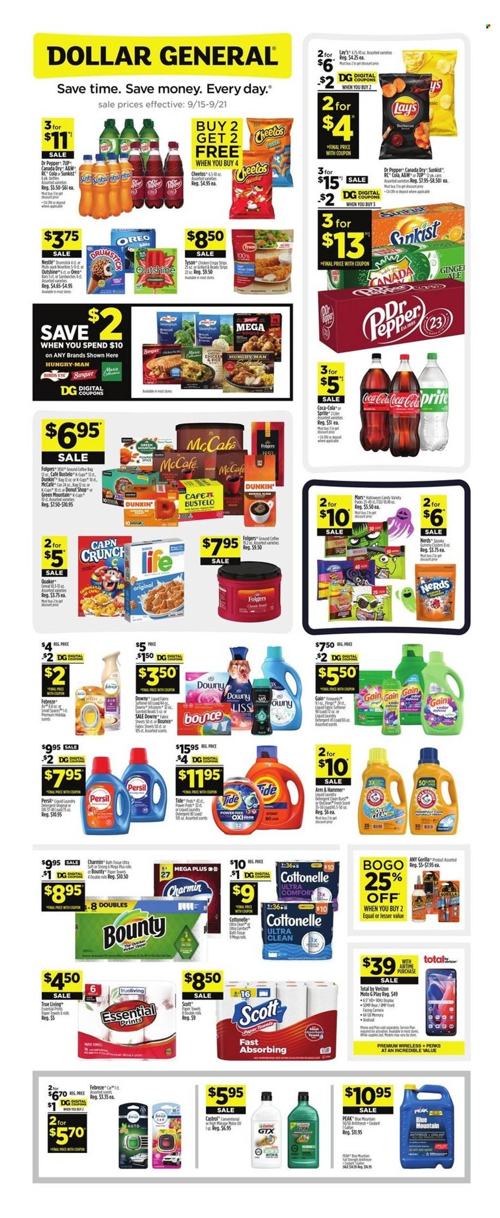 Dollar General ad - 09/15/2024 - 09/21/2024. Page 1