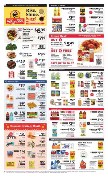 ShopRite Flyer - 09/15/2024 - 09/21/2024.