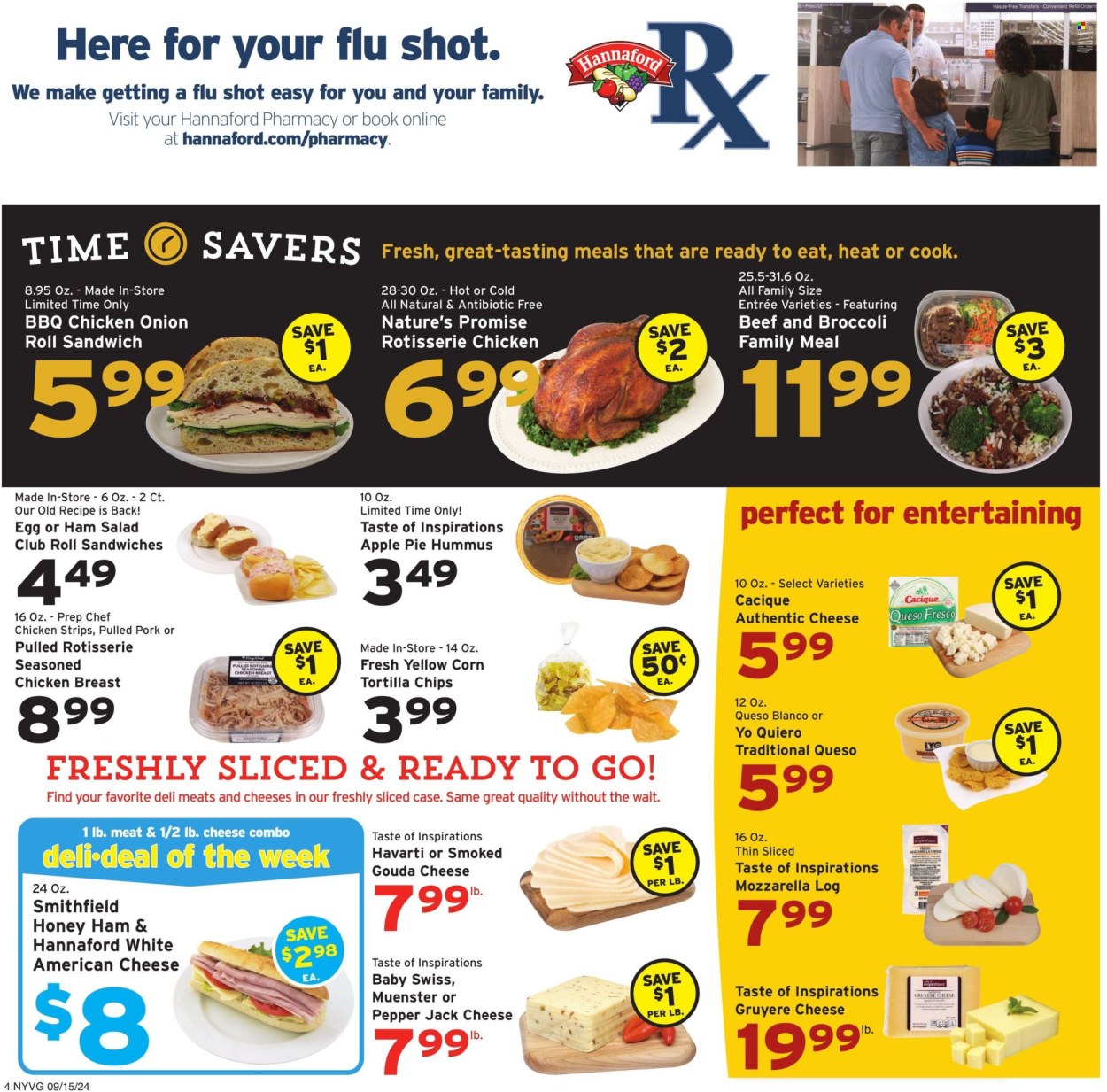 Hannaford ad - 09/15/2024 - 09/21/2024. Page 6