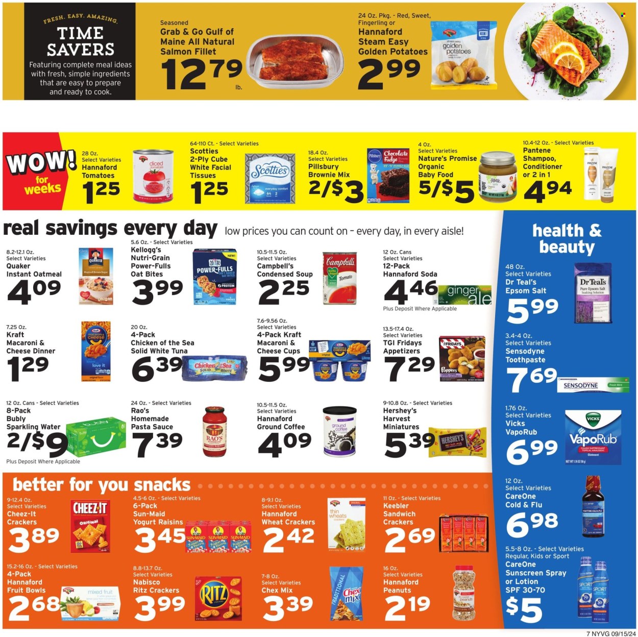 Hannaford ad - 09/15/2024 - 09/21/2024. Page 11