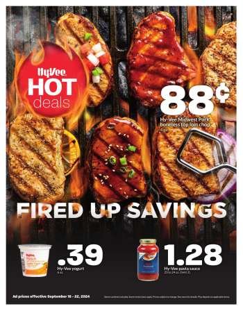 Hy-Vee Flyer - 09/16/2024 - 09/22/2024.