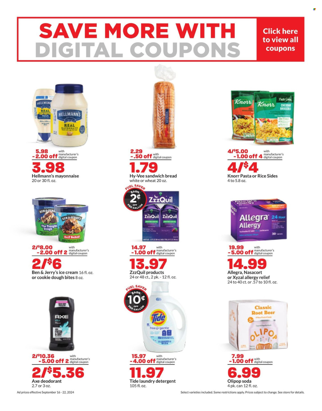 Hy-Vee ad - 09/16/2024 - 09/22/2024. Page 4