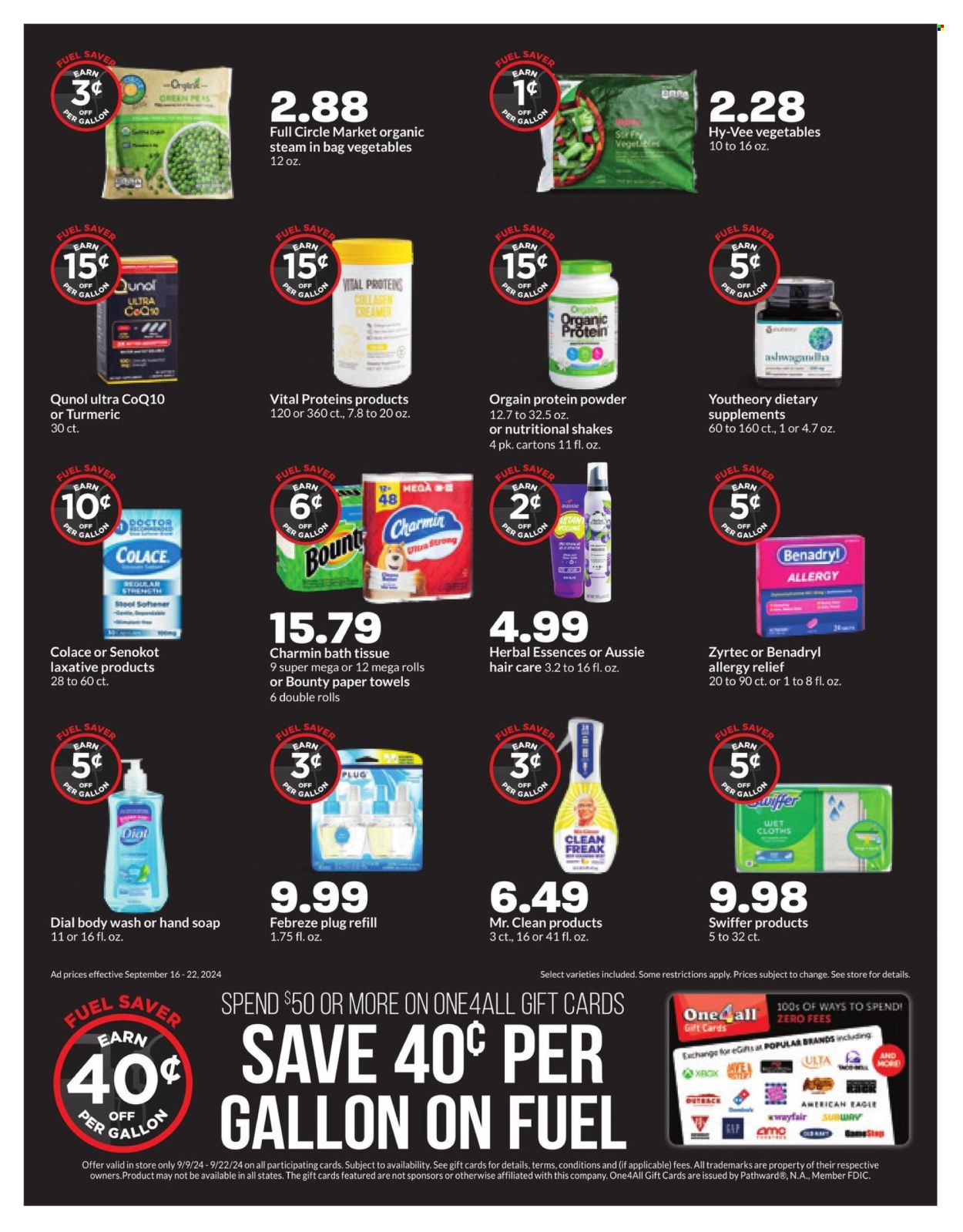 Hy-Vee ad - 09/16/2024 - 09/22/2024. Page 6