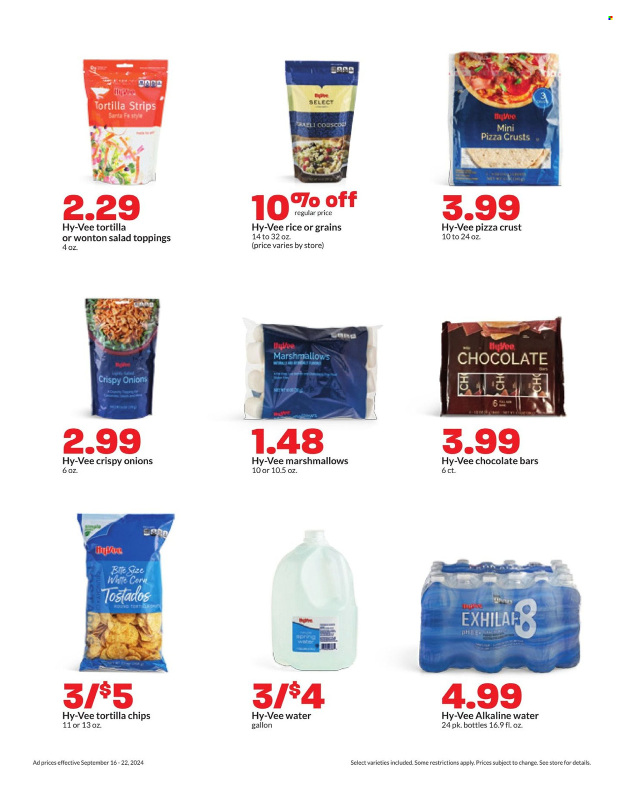 Hy-Vee ad - 09/16/2024 - 09/22/2024. Page 17