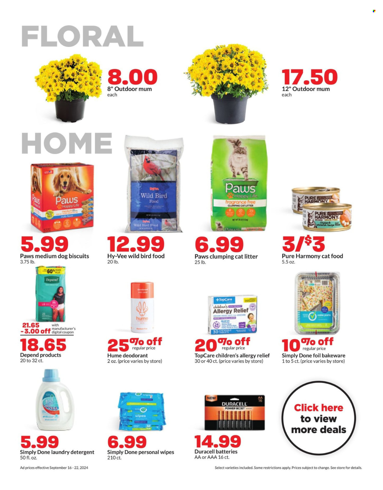 Hy-Vee ad - 09/16/2024 - 09/22/2024. Page 31
