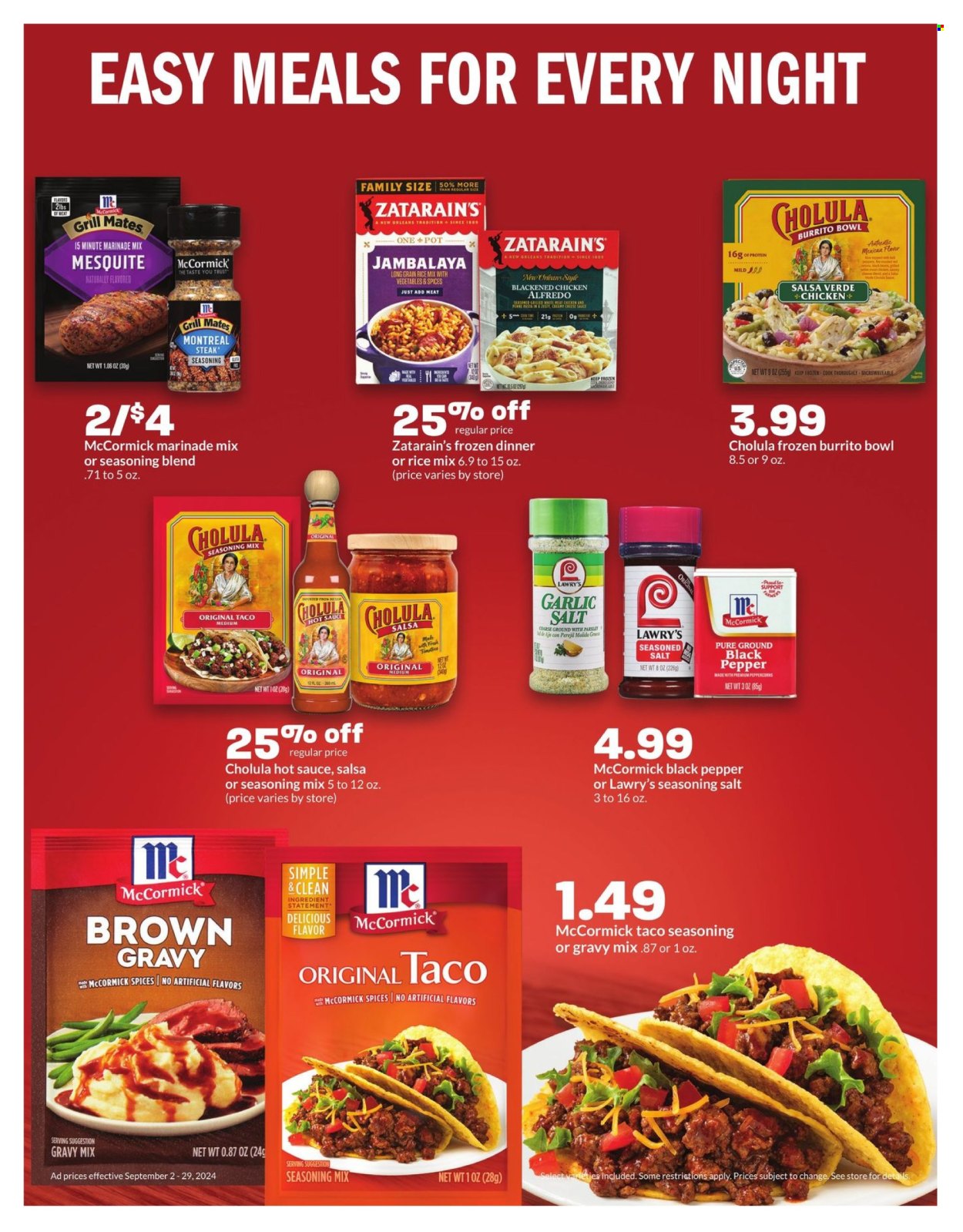 Hy-Vee ad - 09/16/2024 - 09/22/2024. Page 42
