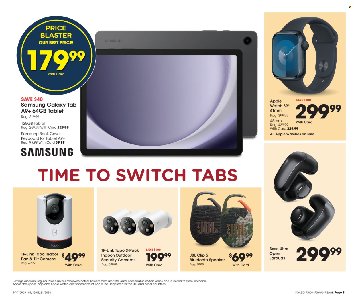 Fred Meyer ad - 09/18/2024 - 09/24/2024. Page 9