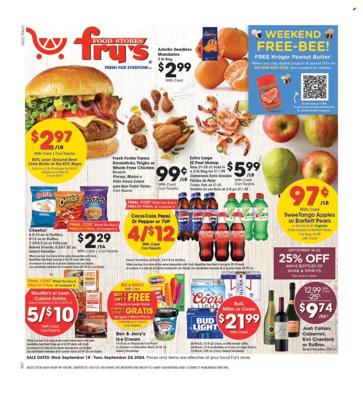 Fry’s ad - 09/18/2024 - 09/24/2024. Page 1