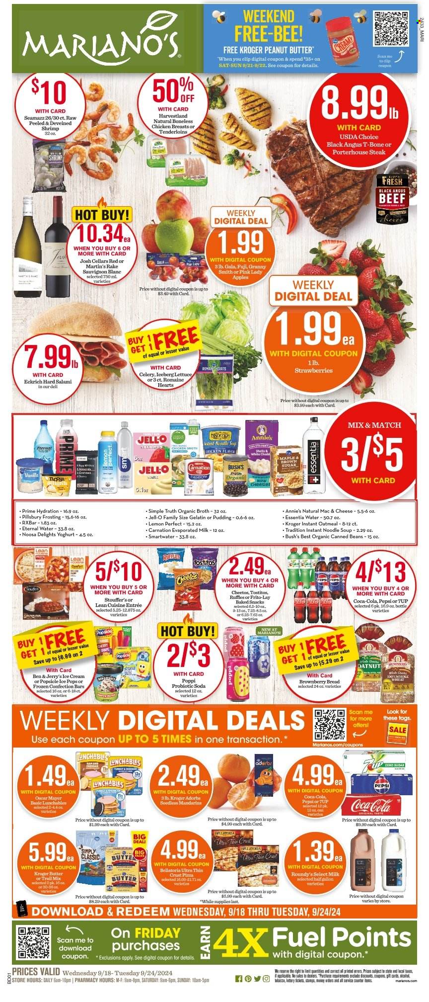 Mariano’s ad - 09/18/2024 - 09/24/2024. Page 1