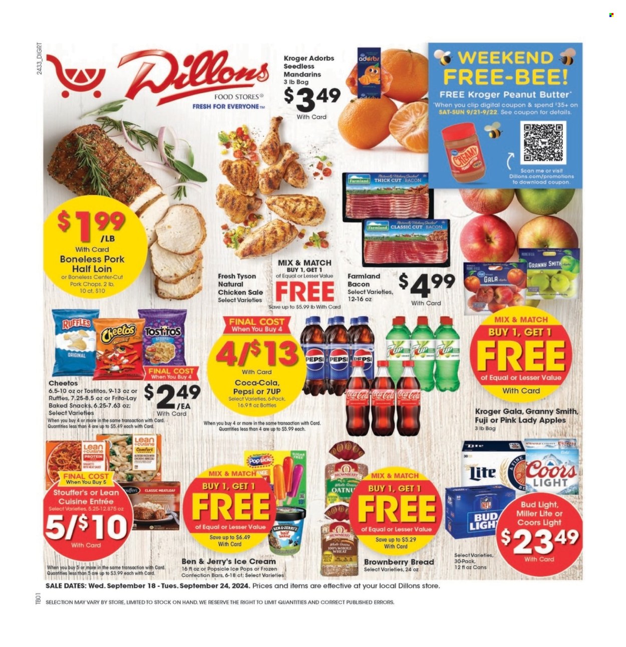 Dillons ad - 09/18/2024 - 09/24/2024. Page 1