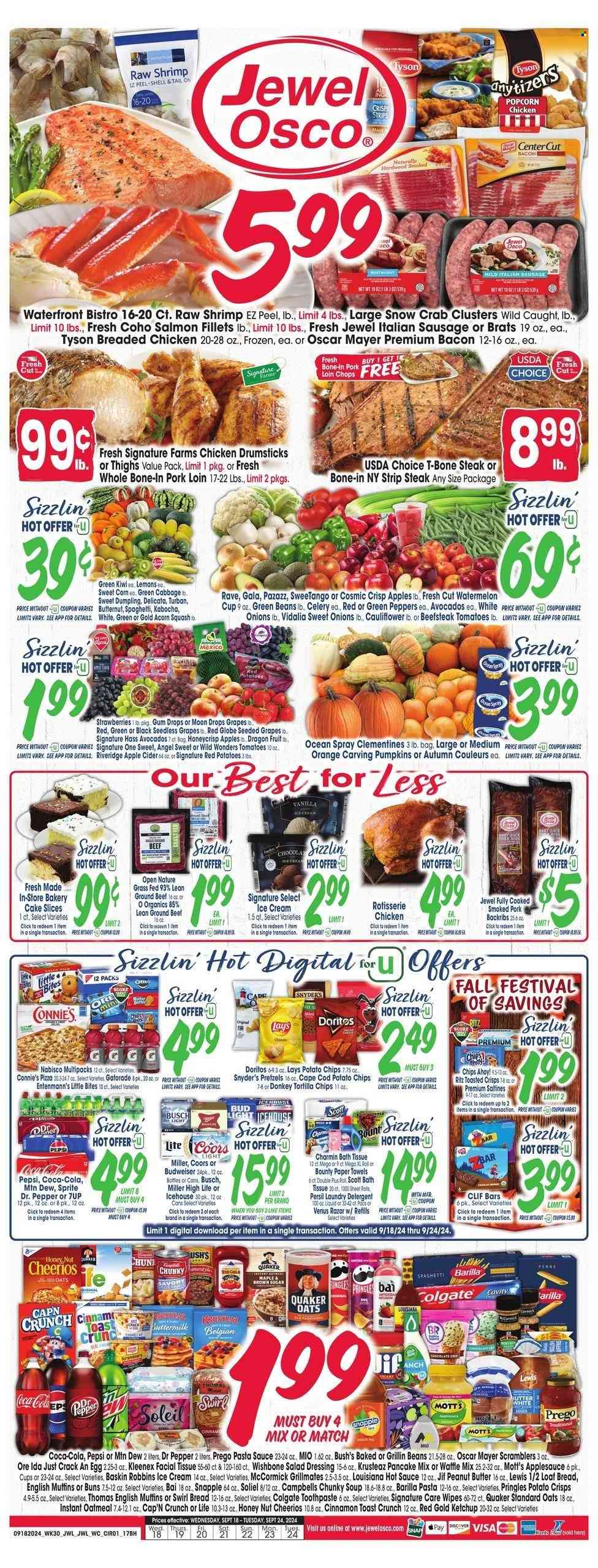 Jewel Osco ad - 09/18/2024 - 09/24/2024. Page 1