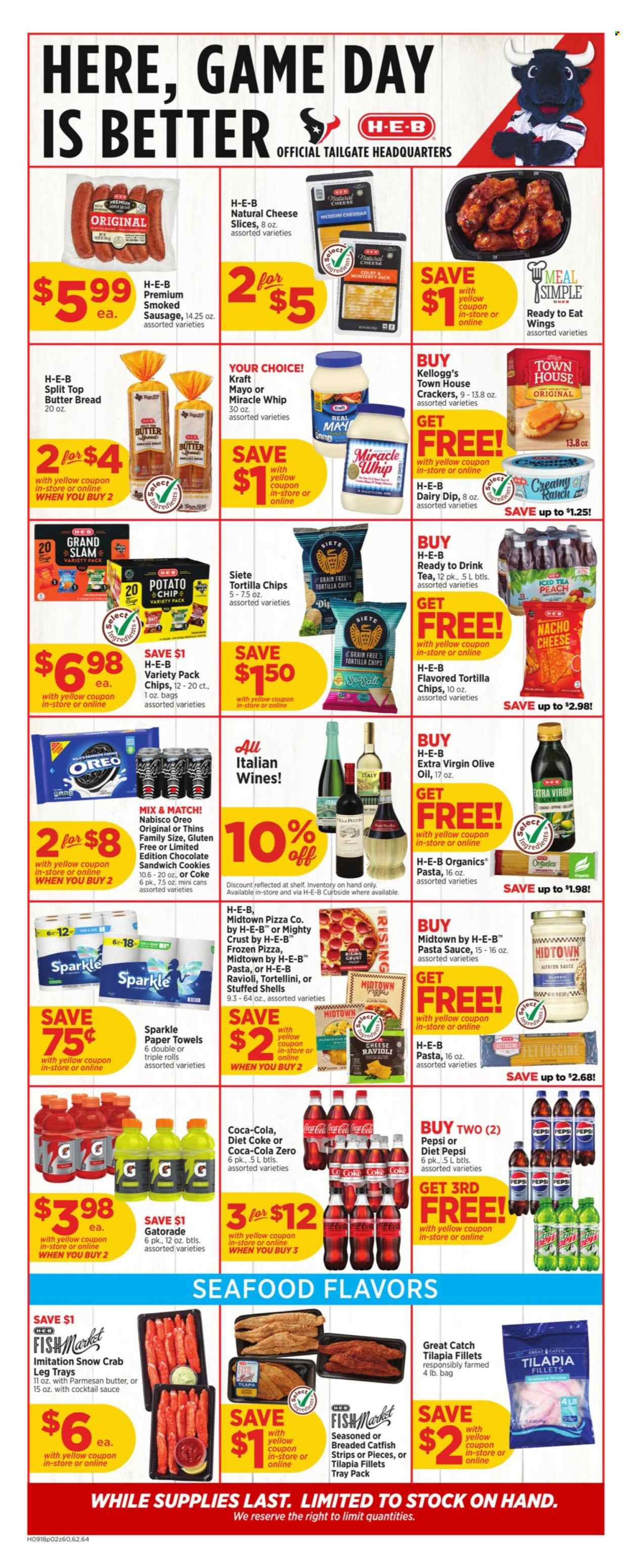 H-E-B ad - 09/18/2024 - 09/24/2024. Page 2