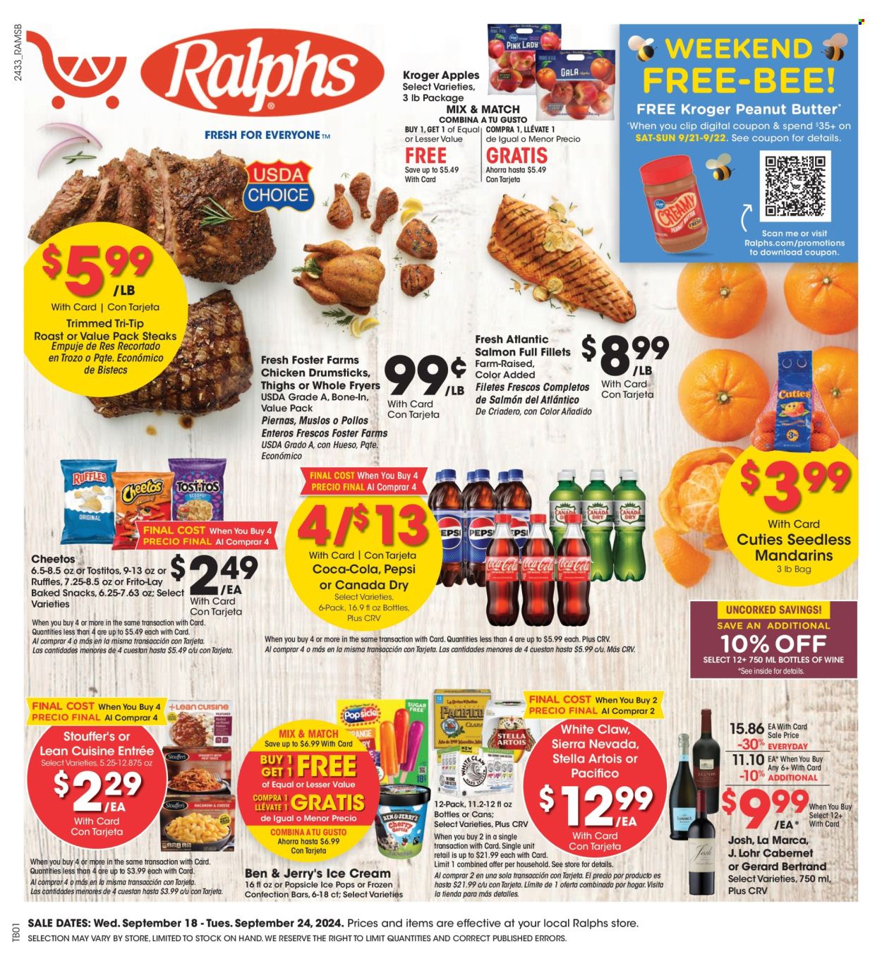 Ralphs ad - 09/18/2024 - 09/24/2024. Page 1