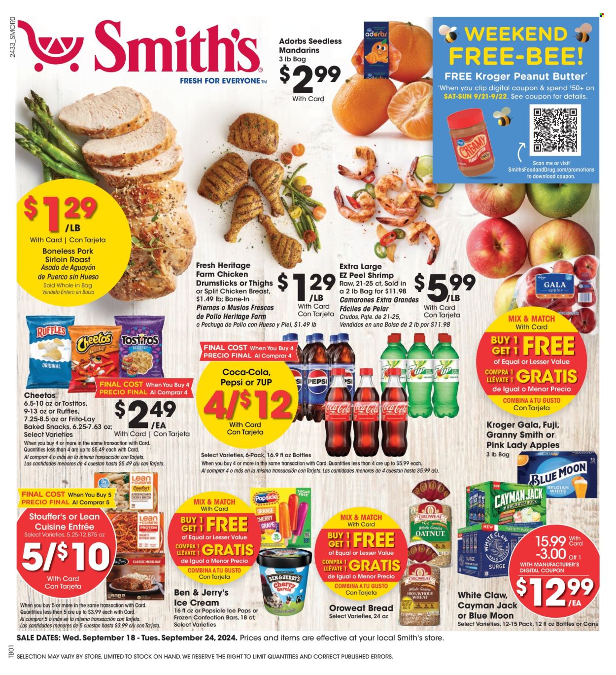 Smith's ad - 09/18/2024 - 09/24/2024. Page 1