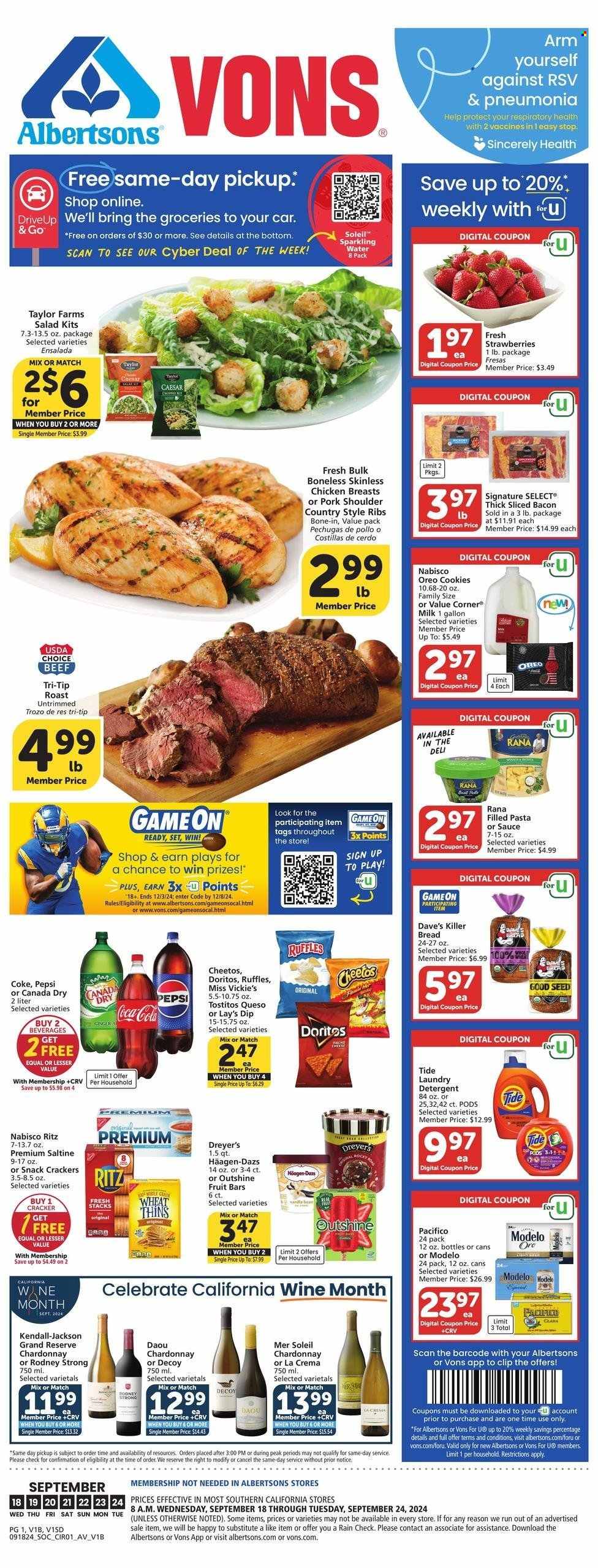 Vons ad - 09/18/2024 - 09/24/2024. Page 1