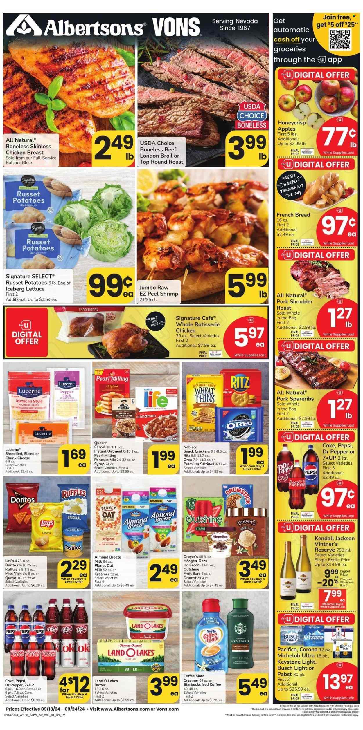 Vons ad - 09/18/2024 - 09/24/2024. Page 1