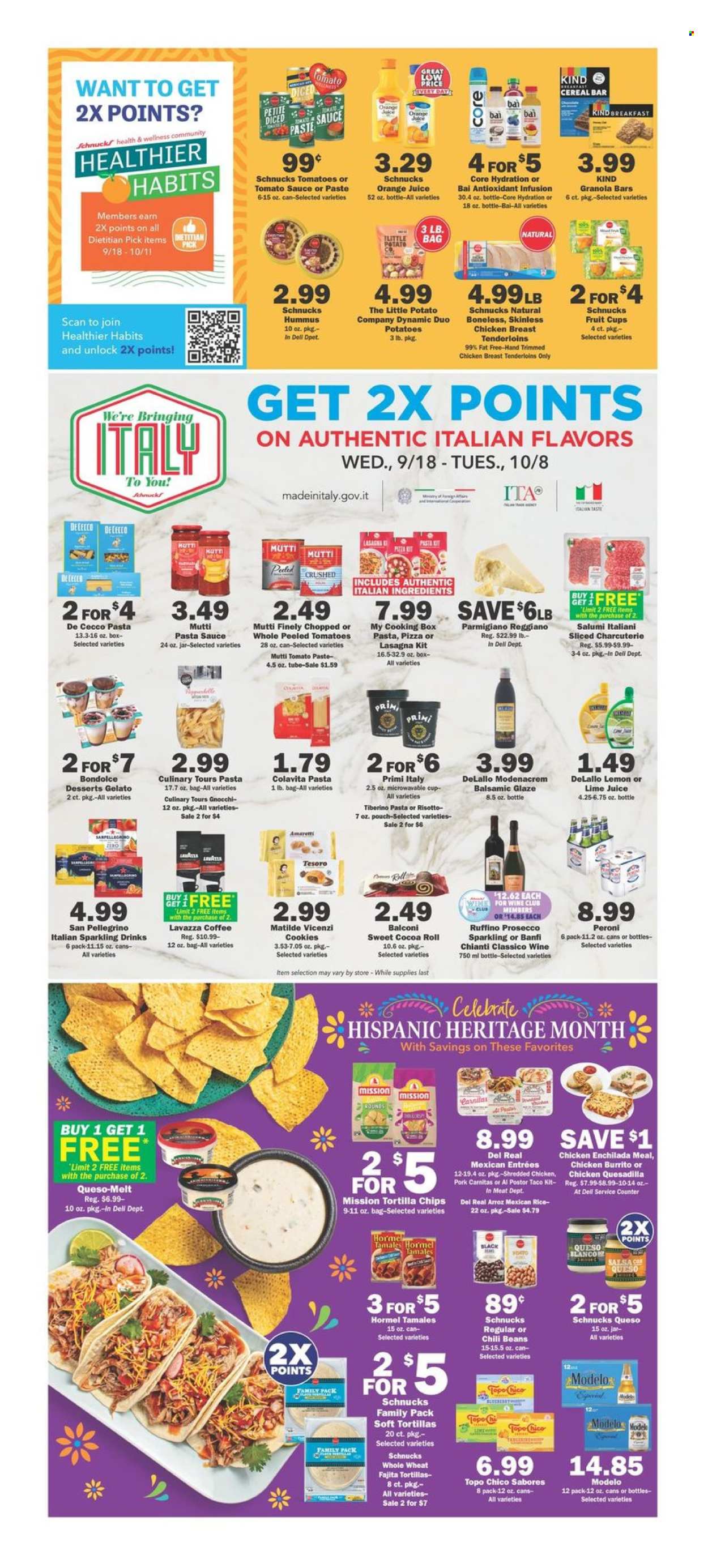 Schnucks ad - 09/18/2024 - 09/24/2024. Page 2