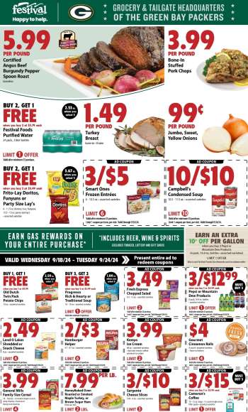 Festival Foods Flyer - 09/18/2024 - 09/24/2024.