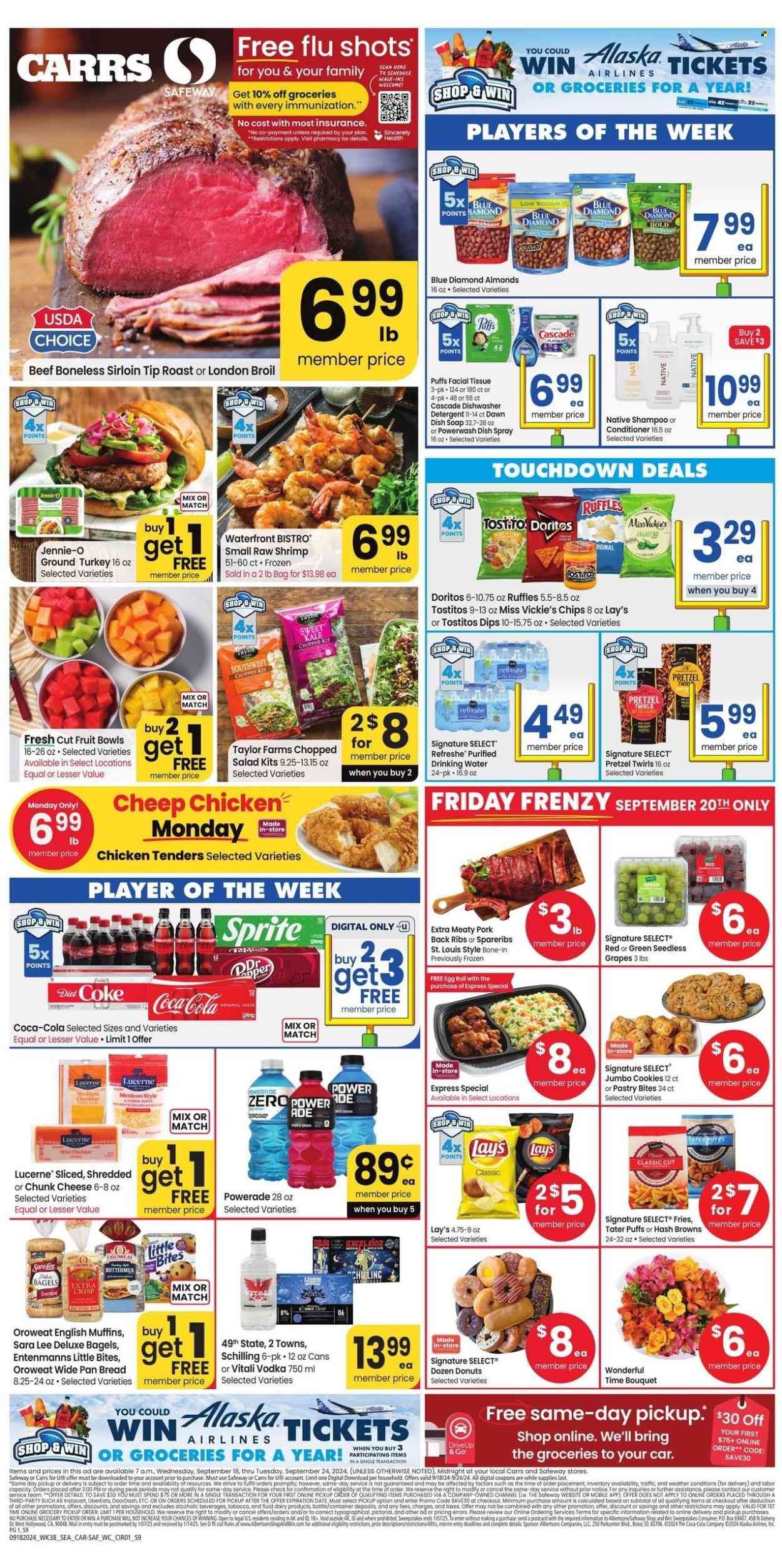 Safeway ad - 09/18/2024 - 09/24/2024. Page 1