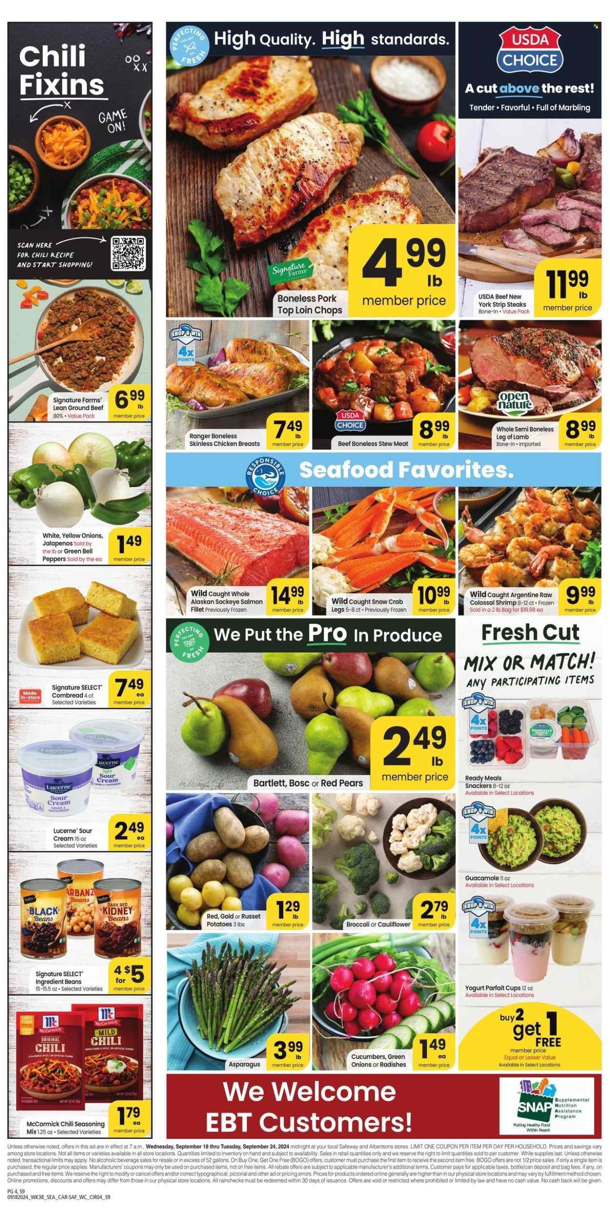 Safeway ad - 09/18/2024 - 09/24/2024. Page 3