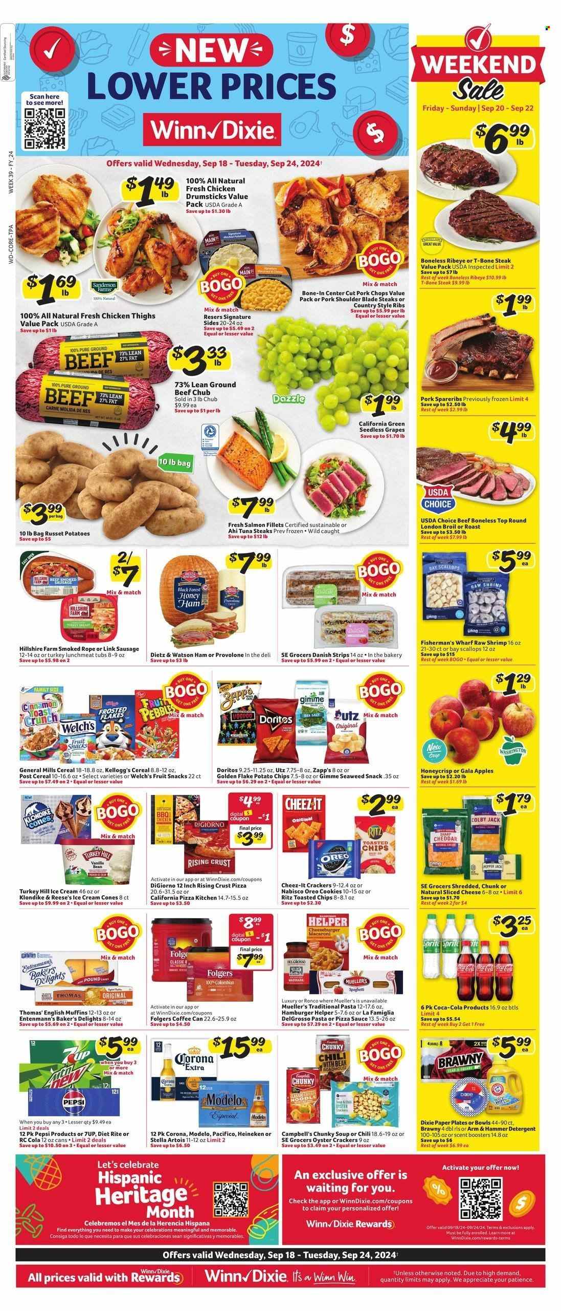 Winn Dixie ad - 09/18/2024 - 09/24/2024. Page 1