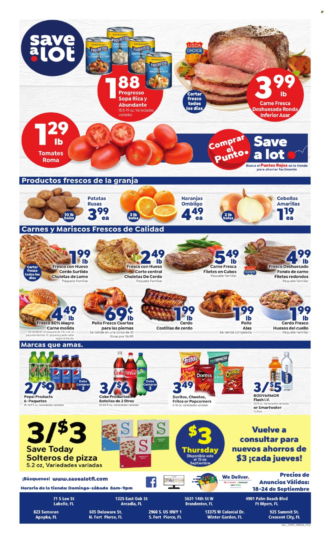 Save a Lot ad - 09/18/2024 - 09/24/2024. Page 2