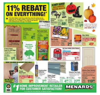 Menards Flyer - 09/19/2024 - 09/29/2024.