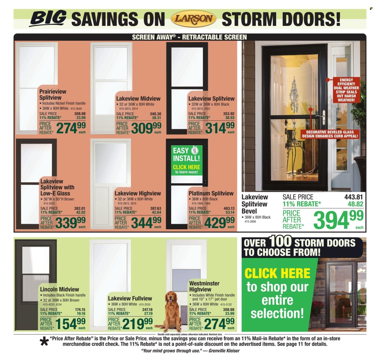 Menards ad - 09/19/2024 - 09/29/2024. Page 6
