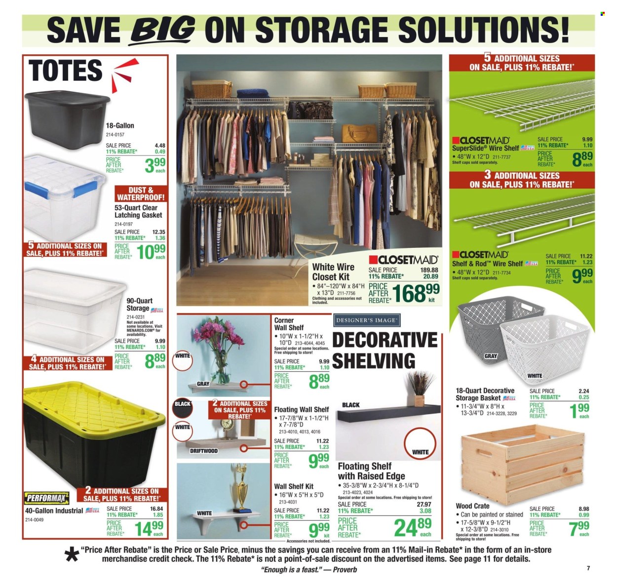 Menards ad - 09/19/2024 - 09/29/2024. Page 13